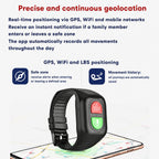 4G GPS Smartwatch for Elderly People – SOS, Health and Safety Always with You