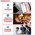 Smart Translator Earbuds 144 Languages in Real Time
