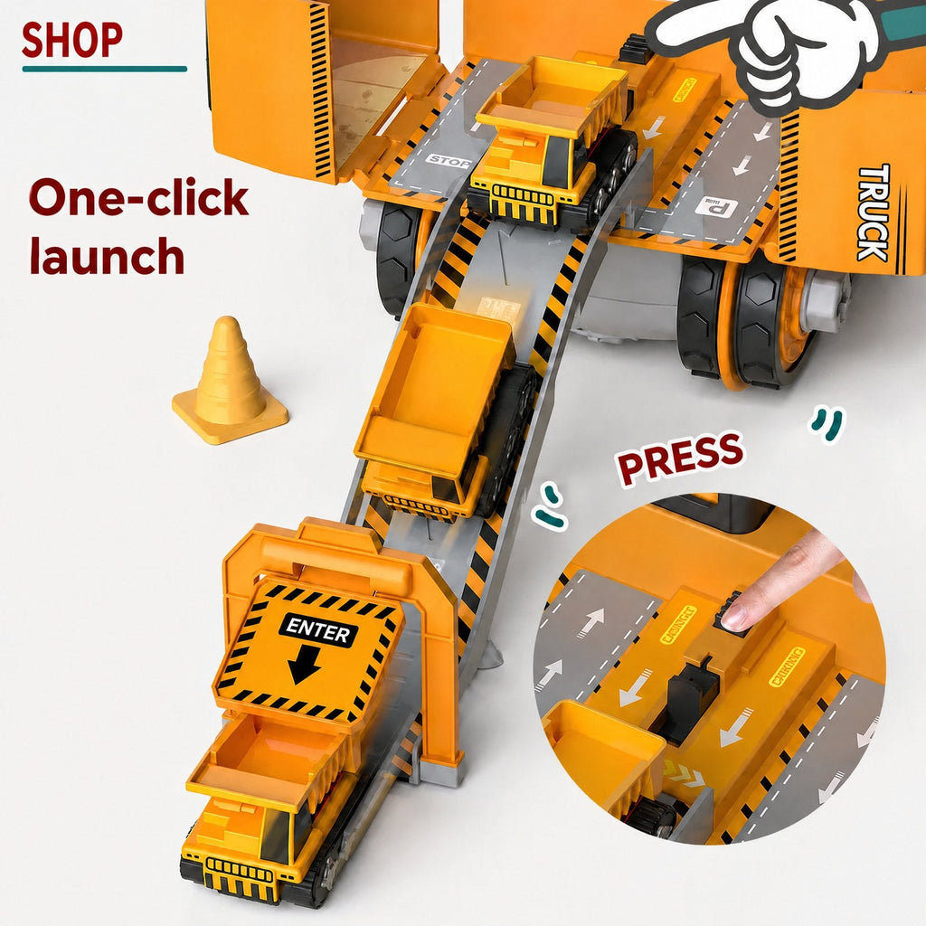 Junior Engineer Construction Set – Montessori Educational Kit for Children – Meccano Type