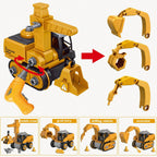 Junior Engineer Construction Set – Montessori Educational Kit for Children – Meccano Type