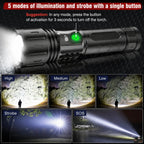 Ultra Powerful Tactical Torch 100,000 Lumens