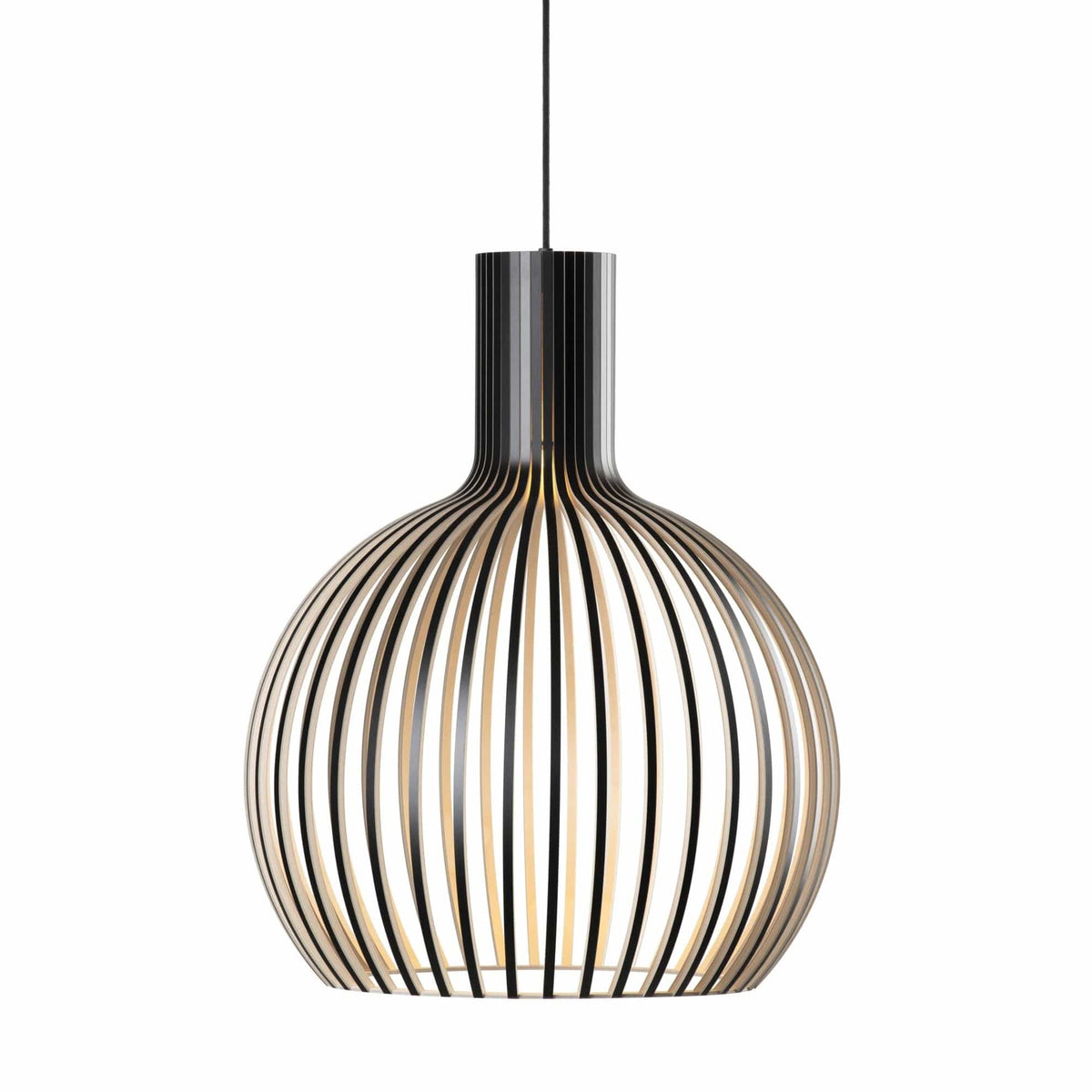 Adjustable Wooden Pendant Light Vintage LED Lighting