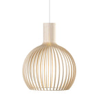 Adjustable Wooden Pendant Light Vintage LED Lighting