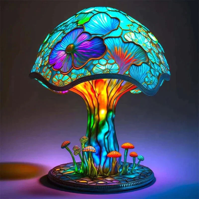 AuraGlass – Magical Coloured Glass Lamp for a Relaxing Atmosphere