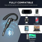 Trucker Dual Mic Wireless Bluetooth 5.1 Noise Cancelling Headset/Earpiece