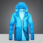 Ultralight UV Protection Clothing with High Collar and Side Pockets