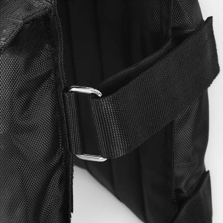 Unisex 50 kg Adjustable Exercise Weighted Vest for Training