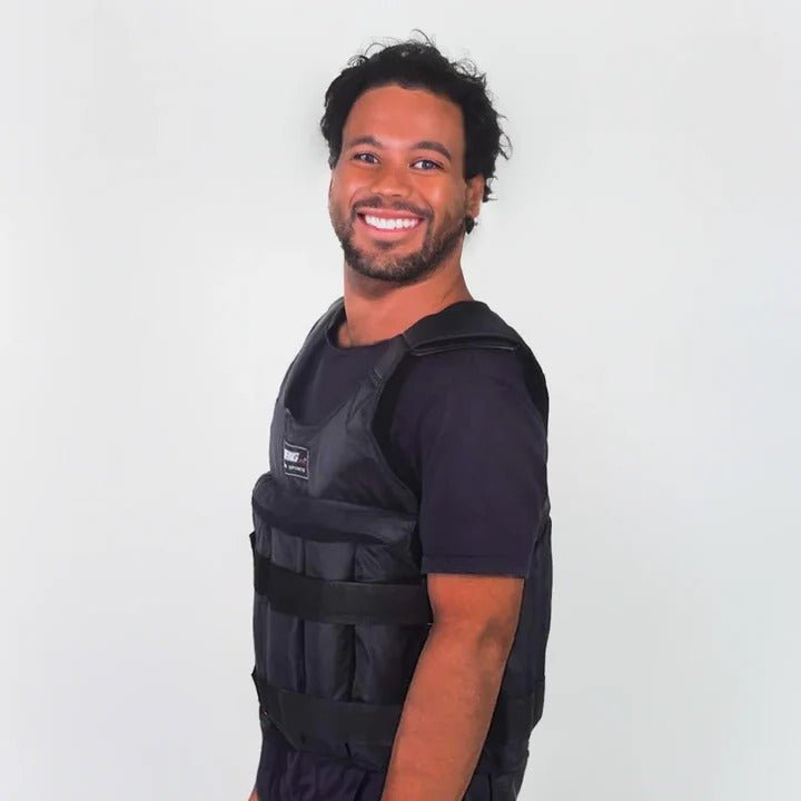 Unisex 50 kg Adjustable Exercise Weighted Vest for Training