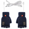 USB rechargeable warm wave heated gloves