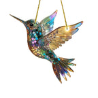 Wall Art Window Suncatcher Hummingbird Hanging Decor
