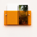 Wall Shelf Acrylic Floating Magazine Display Storage Organiser