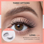 Waterproof and Reusable Self-Adhesive Eyelashes