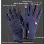 Waterproof Thermal Gloves for Winter with Touchscreen Capability