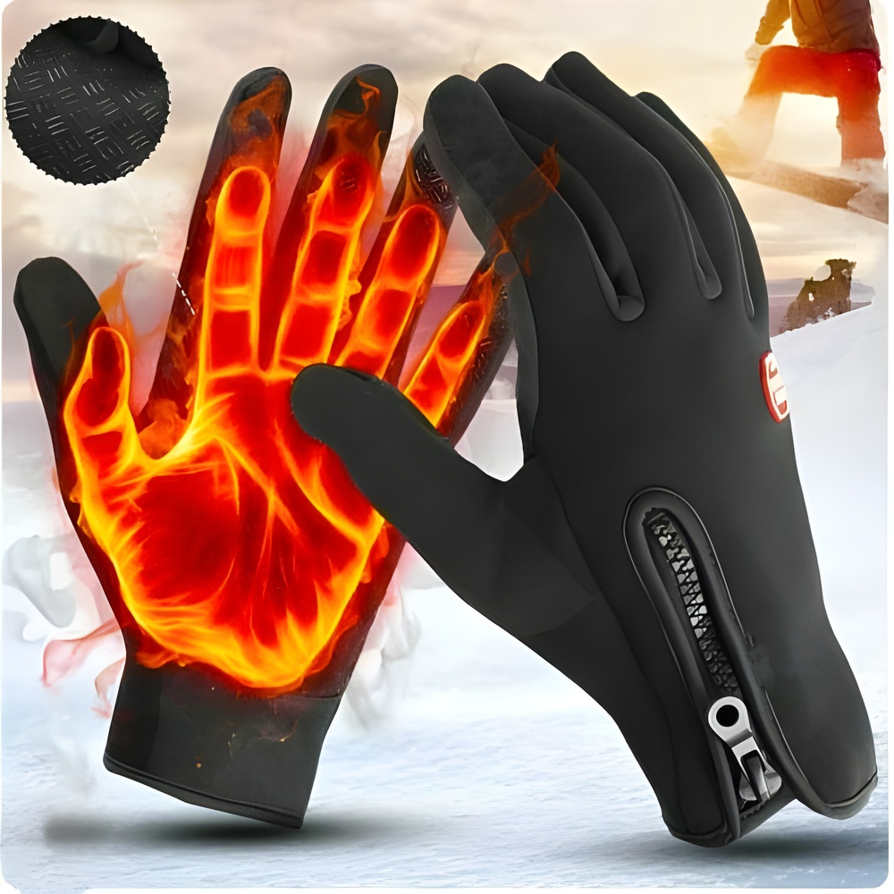 Waterproof Winter Thermal Gloves Windproof