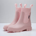 Women's Boots Ankle Chelsea Grip Sole Outdoor Style
