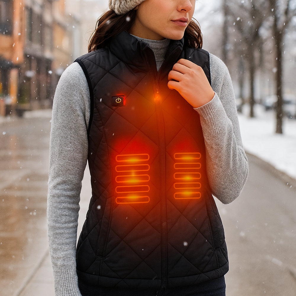 Women's Heated Gilet Electric Heating Outdoor Winter