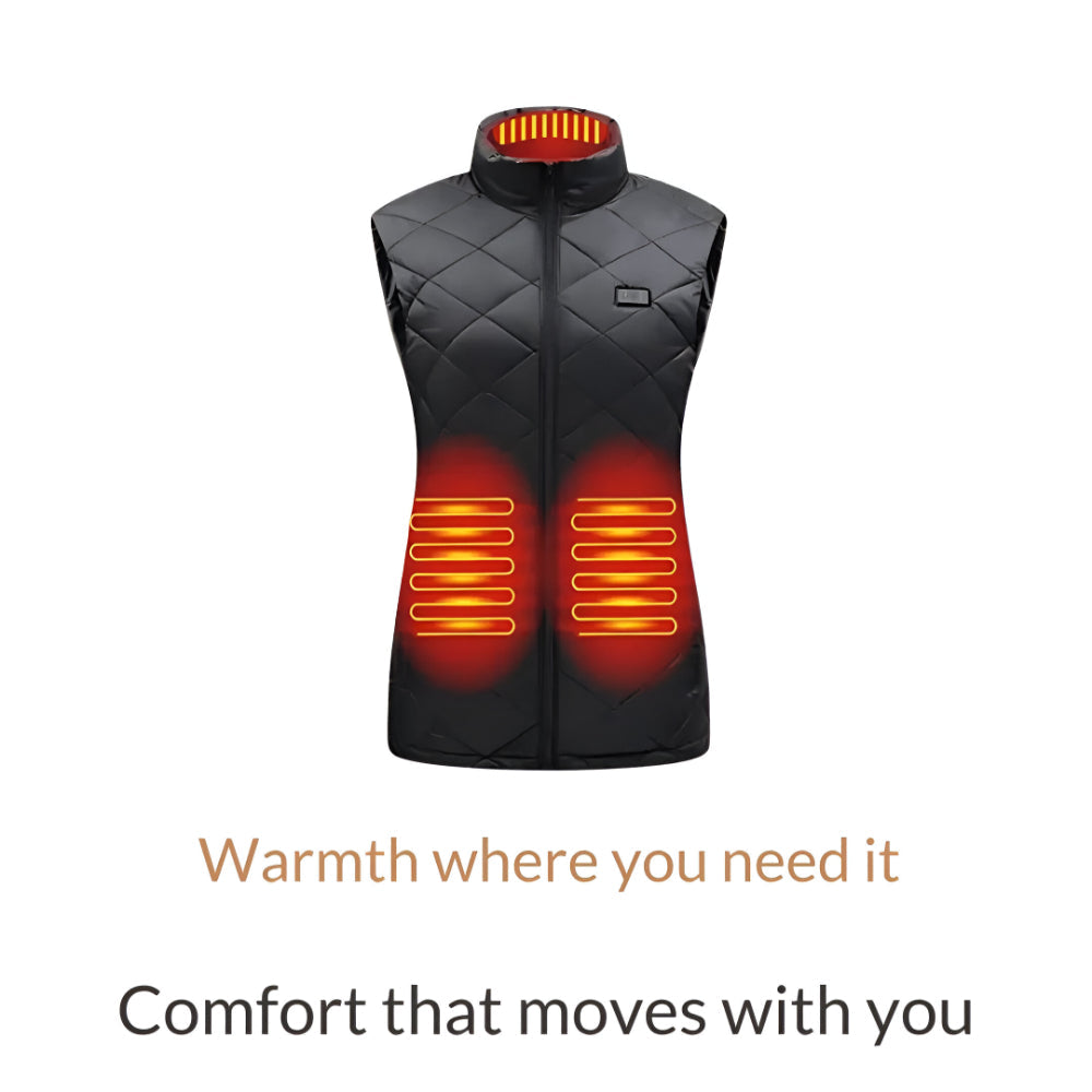 Women's Heated Gilet Electric Heating Outdoor Winter
