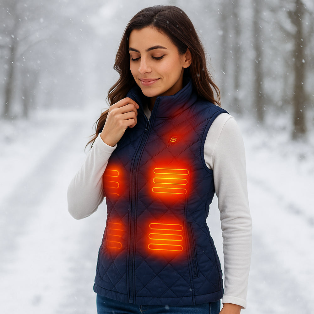Women's Heated Gilet Electric Heating Outdoor Winter