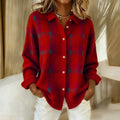 Women’s Casual Oversized Cardigan Long Sleeve Button Front